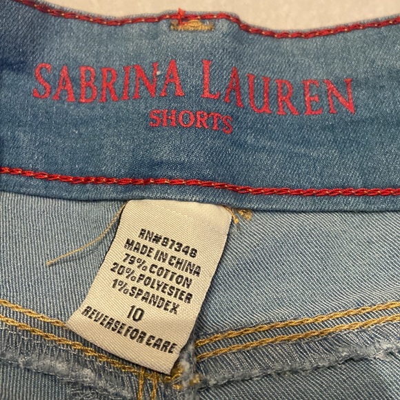 NWT SABRINA LAUREN Size 10 Perfect Fit Ultra Soft Stretch Light Denim - Picture 4 of 11